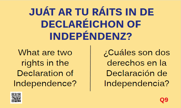 Citizen Flashcards Question 09